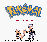 Pokemon Battle Factory Title Screen